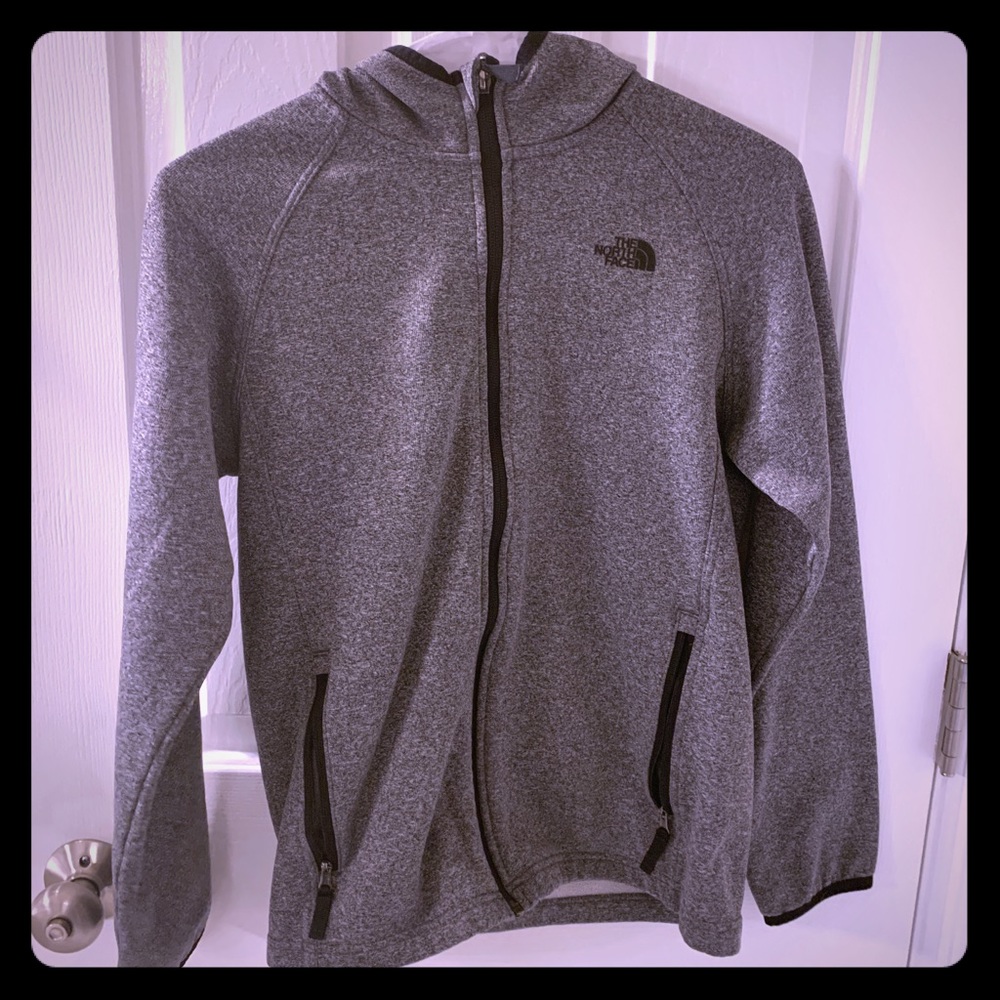 North face large Boys (14-16) zip up jacket
